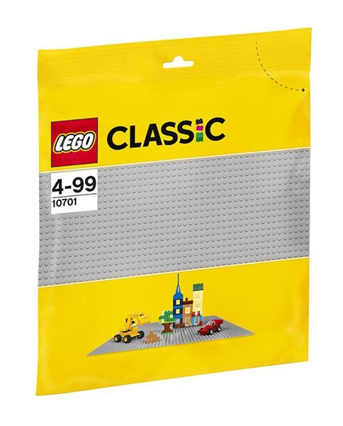 Classic Velká Šedá podložka na stavění - LEGO 10701