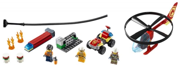 LEGO® City Zásah hasičského vrtulníku 60248