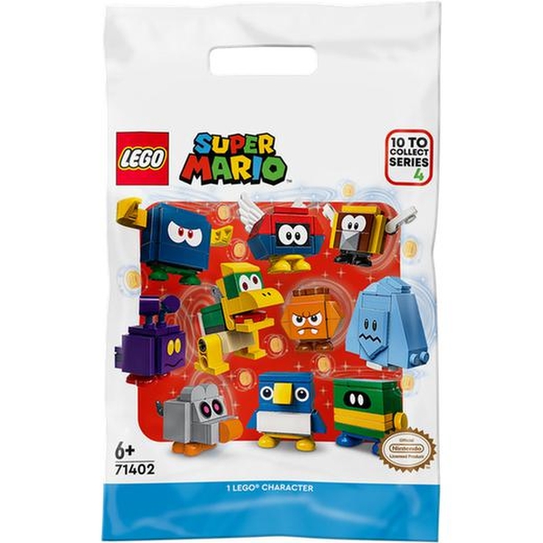 Akční kostky 4 série LEGO® Super Mario