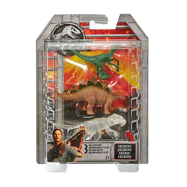 Jurský svět 3 ks mini Dino asst. Mattel