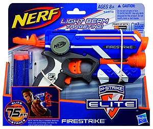 Nerf Elite Firestrike pistole s červeným zaměřovacím paprskem  Hasbro