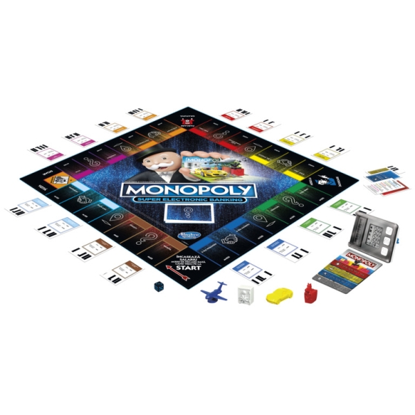 Monopoly Super elektronické bankovnictví CZ Hasbro