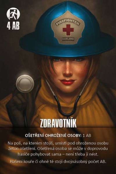 Záchranáři - Boj s ohněm - společenská hra MINDOK