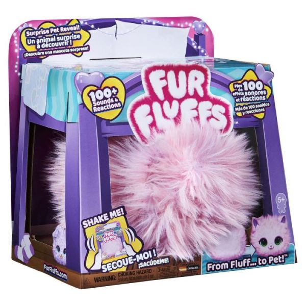 Fur Fluff Interaktivní plyšové koťátko Spin Master