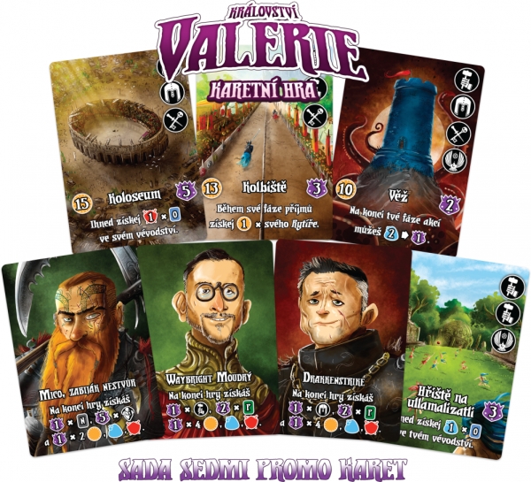 Království Valérie Karetní hra + promo balíček