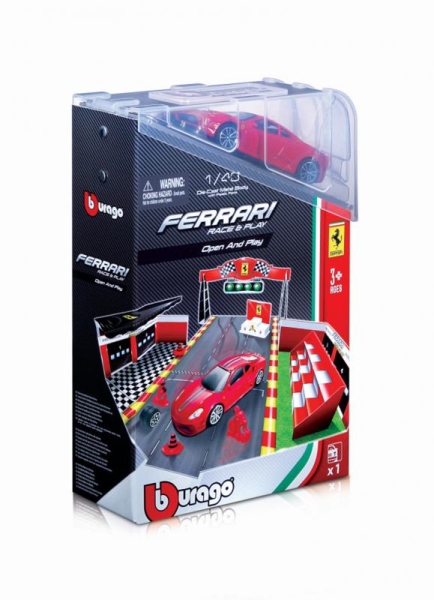 Bburago 1:43 Ferrari Open and Play set